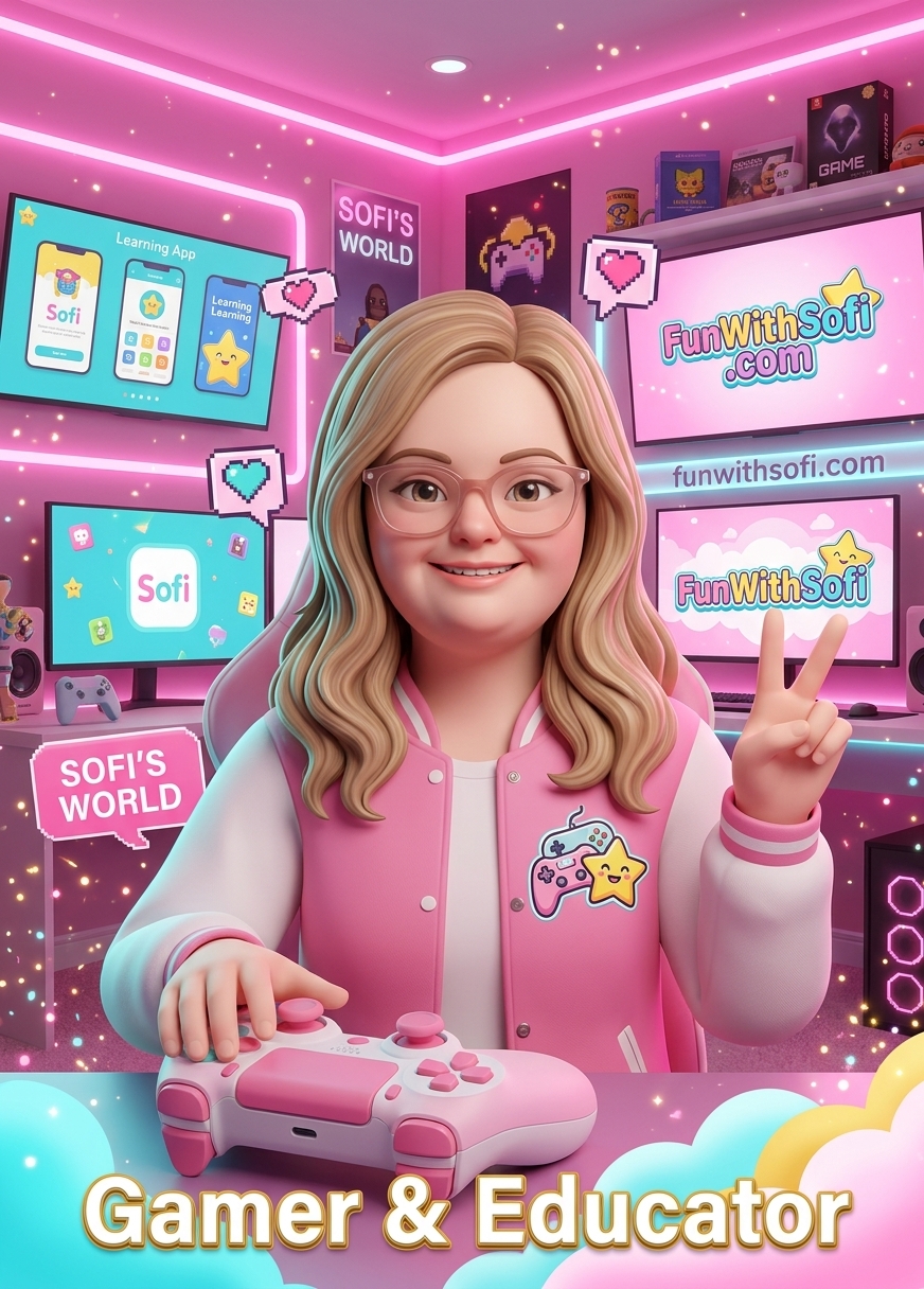 Sofi Avatar Gamer and Educator